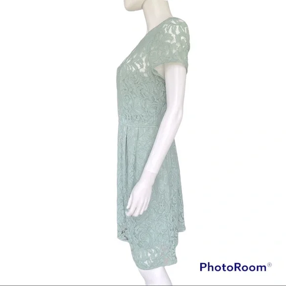 J Crew Alisa Dress in Dusty Shale Size 10 - Picture 5 of 16